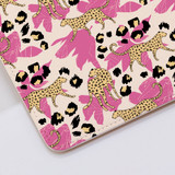 Contemporary Leopard Pattern Clutch Bag By Artists Collection