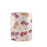 Colorful Palm Trees Pattern Coffee Mug By Artists Collection