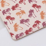 Colorful Palm Trees Pattern Clutch Bag By Artists Collection