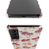 Colorful Palm Trees Pattern Samsung Snap Case By Artists Collection
