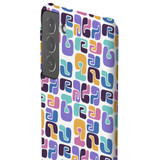 Colorful Forms Pattern Samsung Snap Case By Artists Collection