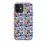 Colorful Forms Pattern iPhone Tough Case By Artists Collection