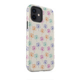 Colorful Dandelion Pattern iPhone Tough Case By Artists Collection