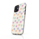 Colorful Dandelion Pattern iPhone Tough Case By Artists Collection