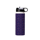 Colorful Confetti Pattern Water Bottle By Artists Collection