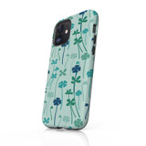 Clover Pattern iPhone Tough Case By Artists Collection