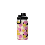 Pink Citrus Pattern Water Bottle By Artists Collection