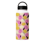 Pink Citrus Pattern Water Bottle By Artists Collection