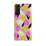 Pink Citrus Pattern Samsung Snap Case By Artists Collection