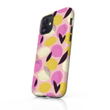 Pink Citrus Pattern iPhone Tough Case By Artists Collection