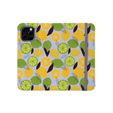 Citrus Background iPhone Folio Case By Artists Collection