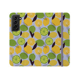 Citrus Background Samsung Folio Case By Artists Collection