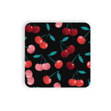 Cherry Pattern Coaster Set By Artists Collection