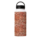 Chaos Lines Pattern Water Bottle By Artists Collection