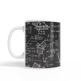 Chalkboard Math Pattern Coffee Mug By Artists Collection