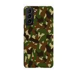 Camouflage Pattern Samsung Snap Case By Artists Collection