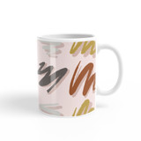 Brush Stroke Pattern Coffee Mug By Artists Collection
