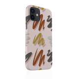 Brush Stroke Pattern iPhone Snap Case By Artists Collection