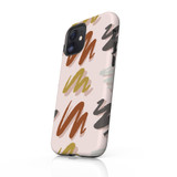 Brush Stroke Pattern iPhone Tough Case By Artists Collection