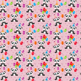 Birthday Panda Pattern Design By Artists Collection