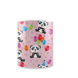 Birthday Panda Pattern Coffee Mug By Artists Collection