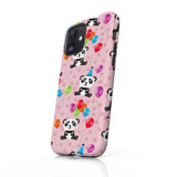 Birthday Panda Pattern iPhone Tough Case By Artists Collection