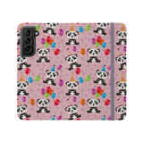 Birthday Panda Pattern Samsung Folio Case By Artists Collection