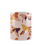 Birds Pattern Coffee Mug By Artists Collection