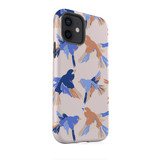 Bird Pattern iPhone Tough Case By Artists Collection