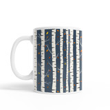 Birch Trees Pattern Coffee Mug By Artists Collection