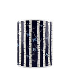 Birch Forest Pattern Coffee Mug By Artists Collection