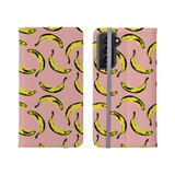 Banana Pattern Samsung Folio Case By Artists Collection