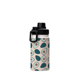 Avocado Pattern Water Bottle By Artists Collection