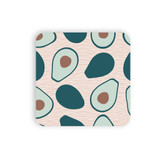 Avocado Pattern Coaster Set By Artists Collection