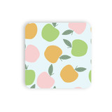 Apple Pattern Coaster Set By Artists Collection