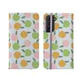 Apple Pattern Samsung Folio Case By Artists Collection