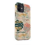 Abstract Tropical Pattern iPhone Tough Case By Artists Collection