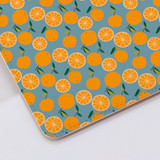 Abstract Small Oranges Pattern Clutch Bag By Artists Collection