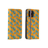 Abstract Small Oranges Pattern iPhone Folio Case By Artists Collection