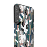 Abstract Inverse Leaves Pattern Samsung Tough Case By Artists Collection