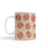 Abstract Pomegranate Pattern Coffee Mug By Artists Collection