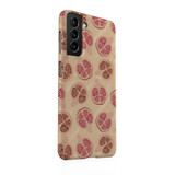 Abstract Pomegranate Pattern Samsung Snap Case By Artists Collection