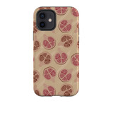 Abstract Pomegranate Pattern iPhone Tough Case By Artists Collection