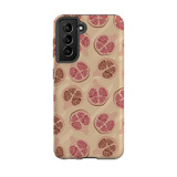Abstract Pomegranate Pattern Samsung Tough Case By Artists Collection