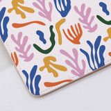 Abstract Plants And Leaves Pattern Clutch Bag By Artists Collection