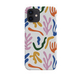 Abstract Plants And Leaves Pattern iPhone Snap Case By Artists Collection