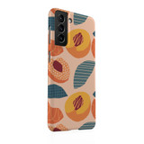 Abstract Design Peach Pattern Samsung Snap Case By Artists Collection