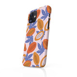 Abstract Papaya Pattern iPhone Snap Case By Artists Collection