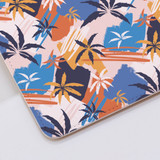 Abstract Palm Pattern Clutch Bag By Artists Collection