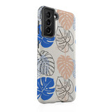 Abstract Monstera Pattern Samsung Tough Case By Artists Collection